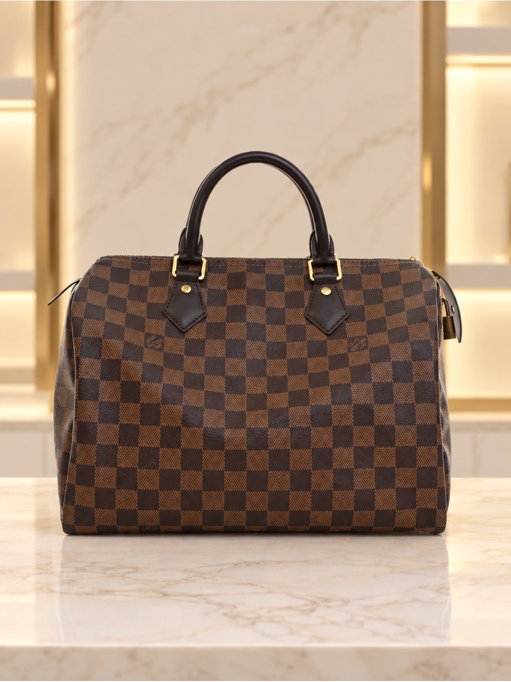 Louis Vuitton Speedy 30 Damier Ebene – Excellent Condition